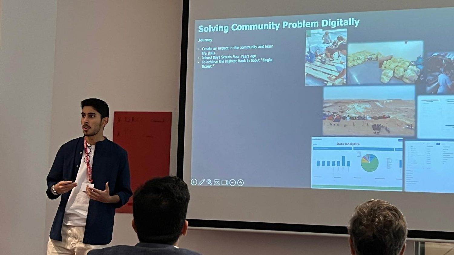 Presenting the platform at an Oracle APEX keynote